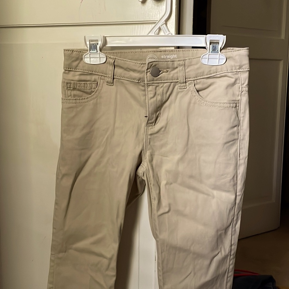 Girls’ size 8 khaki pants